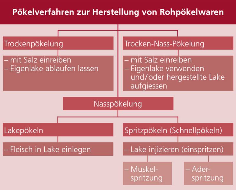 Übersicht Pökelverfahren